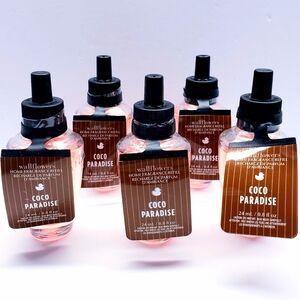 Bath & Body Works COCO PARADISE Wallflowers Home Fragrance Refill, 0.8 Oz(5 Pcs)